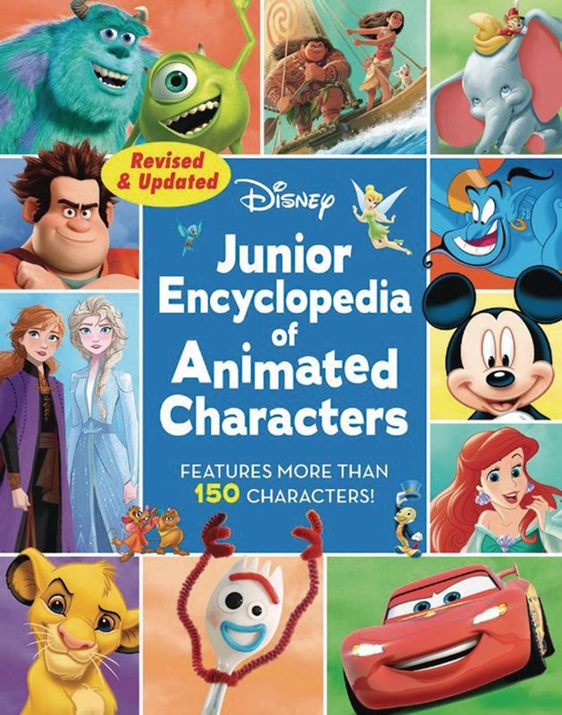 DISNEY JUNIOR ENCYCLOPEDIA ANIMATED CHARACTERS HC REVISED (C