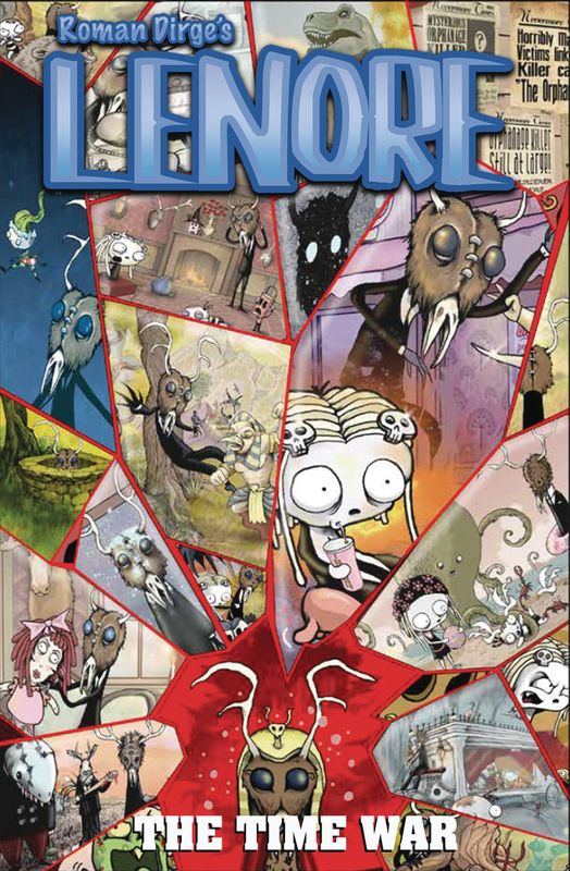 LENORE THE TIME WAR HC VOL 01 CON DIRECT MARKET ED  