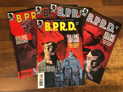 BPRD Killing Ground (2007) #1-5 (complete)