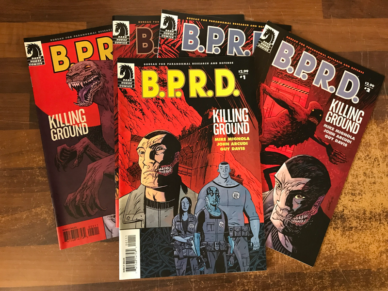 BPRD Killing Ground (2007) #1-5 (complete)