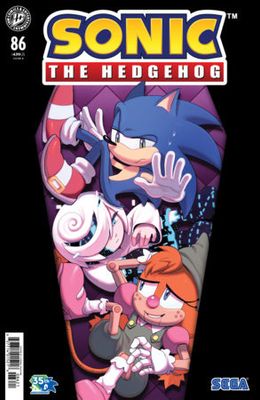 SONIC THE HEDGEHOG #86 VARIANT B (WASCHK)