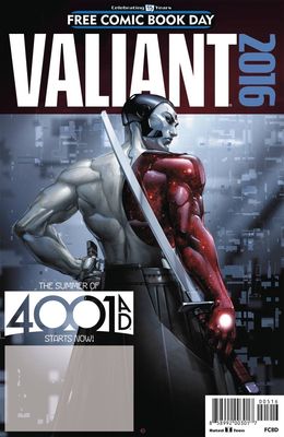 FCBD 2016 VALIANT 4001 AD SPECIAL