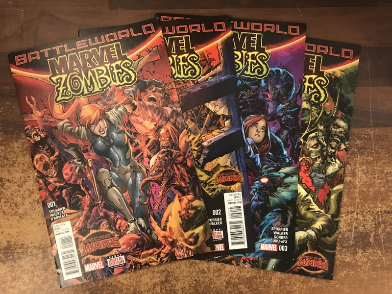 Marvel Zombies (2015) #1-4 (complete)