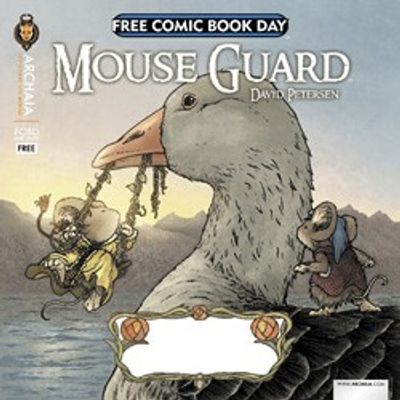 FCBD 2013 MOUSE GUARD / RUST FLIP BOOK