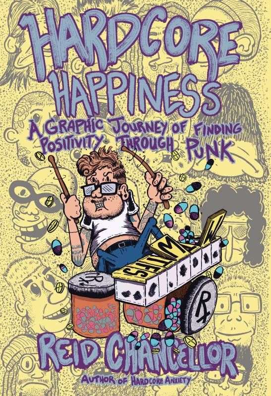 HARDCORE HAPPINESS GRAPHIC JOURNEY FINDING PUNKS POSITIVITY