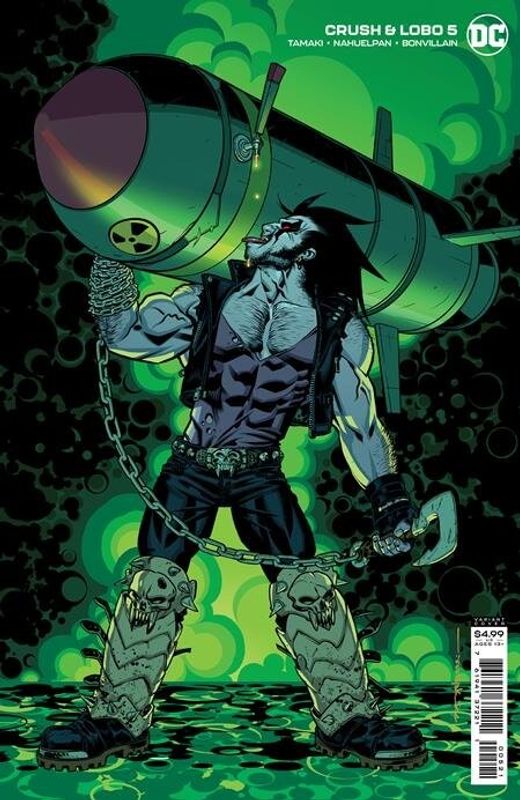 CRUSH & LOBO #5 (OF 8) CVR B BRIAN STELFREEZE CARD STOCK VAR