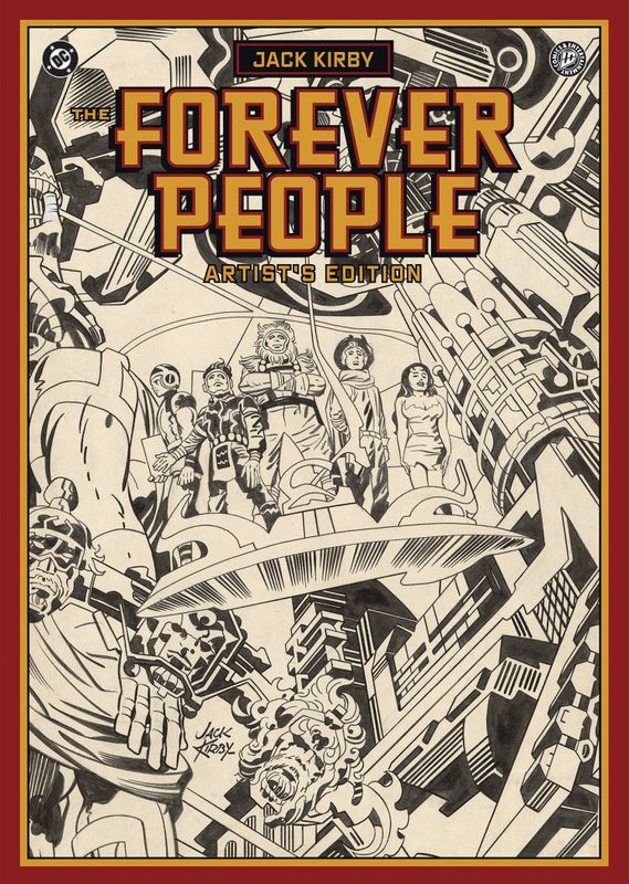 JACK KIRBYS FOREVER PEOPLE ARTISTS ED HC 