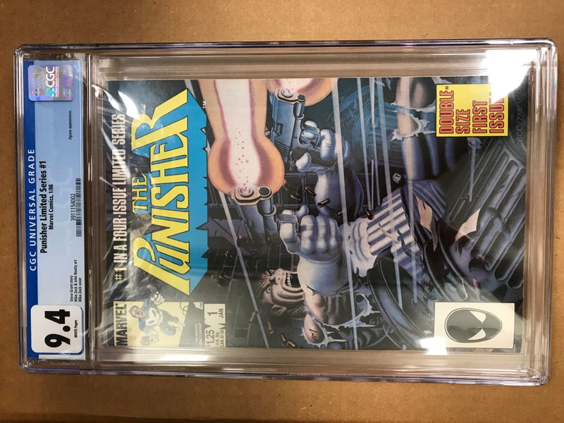 CGC 9,4 PUNISHER LIMITED SERIES #1