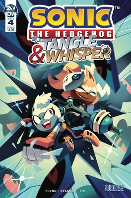 SONIC THE HEDGEHOG TANGLE & WHISPER #4 (OF 4) CVR B FOURDRAI