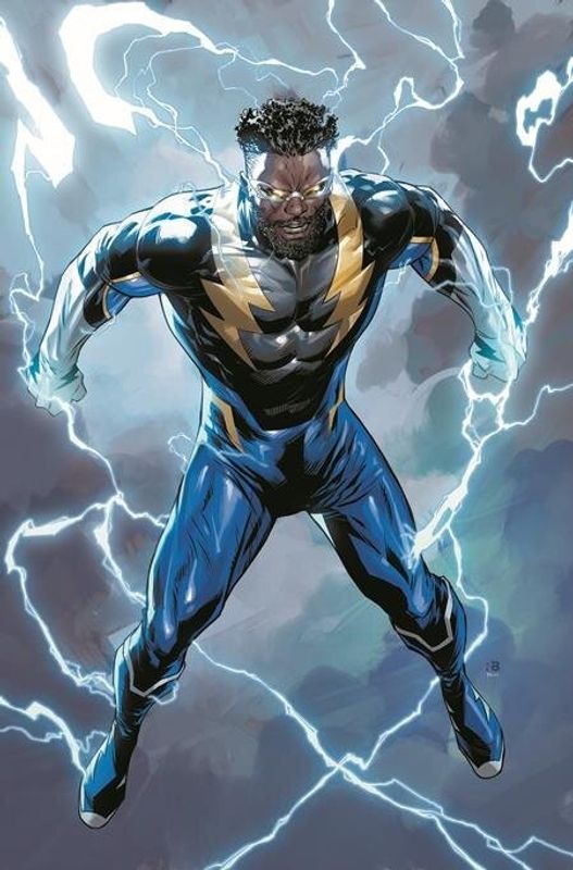 BLACK LIGHTNING #4 CVR C RYAN BENJAMIN BLACK HISTORY MONTH CARD STOCK VAR