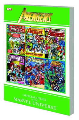 AVENGERS OFF INDEX TO MARVEL UNIVERSE GN TP