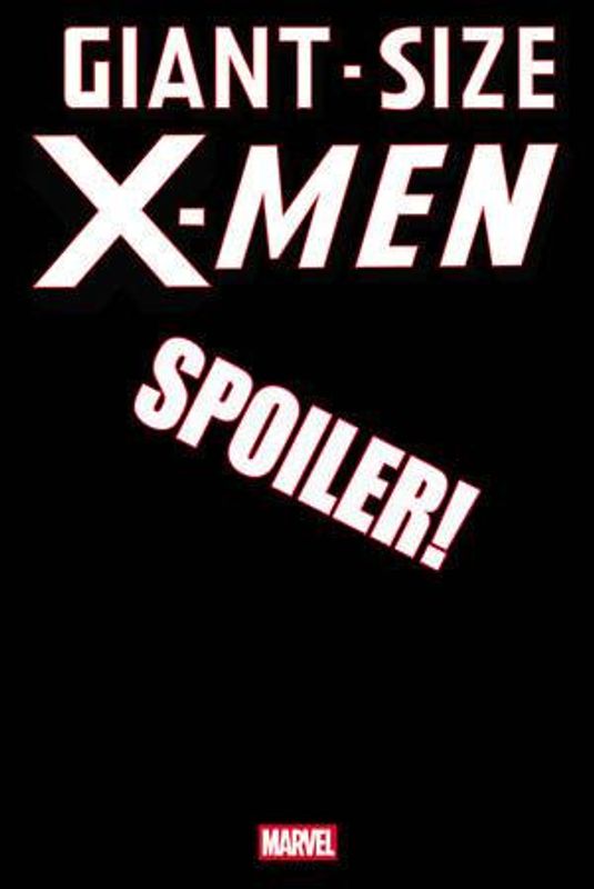 GIANT-SIZE X-MEN #1 STL366767 LUCIANO VECCHIO SPOILER VAR