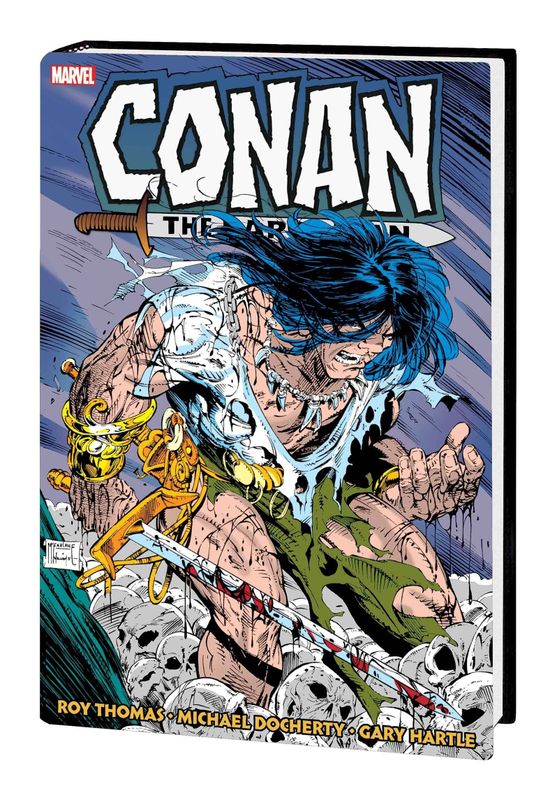 CONAN THE BARBARIAN ORIG MARVEL YRS OMNIBUS HC VOL 10 MCFARLANE CVR