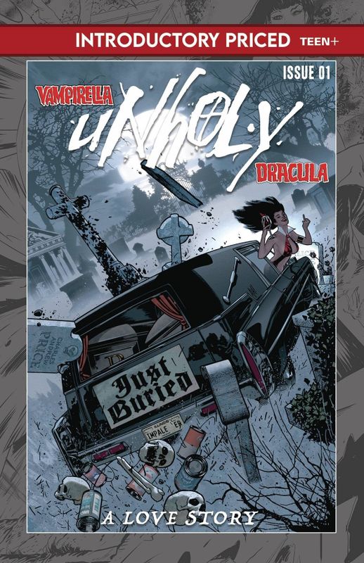 VAMPIRELLA DRACULA UNHOLY #1 INTRODUCTORY PRICED