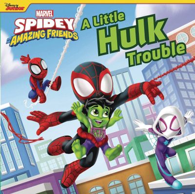 SPIDEY & HIS AMAZING FRIENDS LITTLE HULK TROUBLE BOARD BOOK