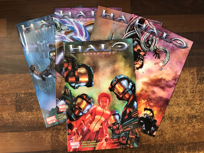 Halo Blood Line (2009 Marvel) #1-5 (complete)