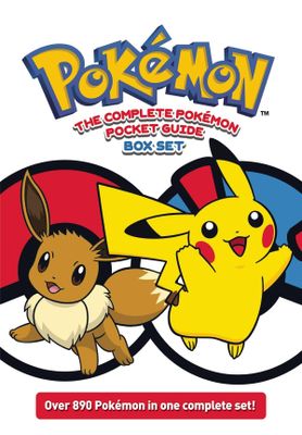 POKEMON COMPLETE POKEMON POCKET GUIDE BOX SET