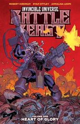 INVINCIBLE UNIVERSE BATTLE BEAST TP VOL 01 DIRECT MARKET EXCLUSIVE RYAN OTTLEY & ANNALISA LEONI CVR