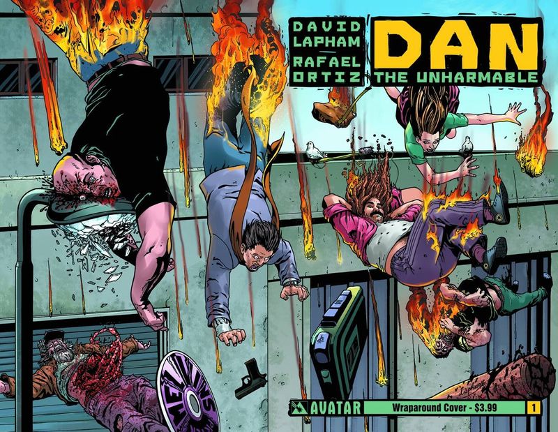 DAN THE UNHARMABLE #1 WRAP CVR (MR)