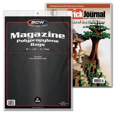 BCW MAGAZINE BAGS (PACK OF 100)