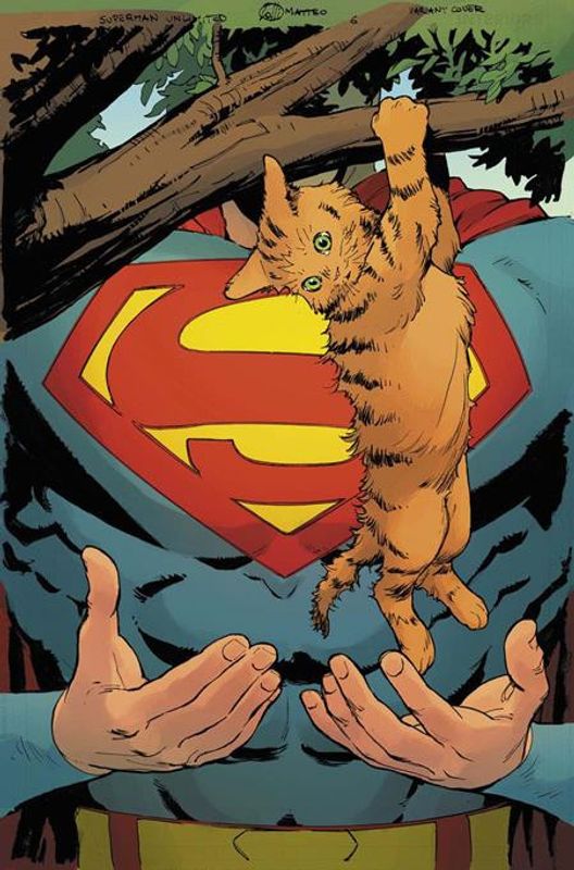 SUPERMAN UNLIMITED #5 CVR D MATTEO LOLLI CARD STOCK VAR