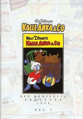 Kalle Anka & Co den Kompletta årg. 1958 HC del 2