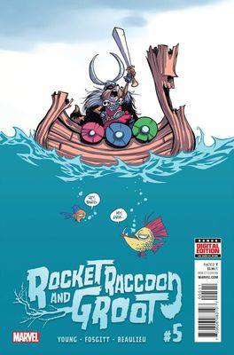 ROCKET RACCOON AND GROOT #5