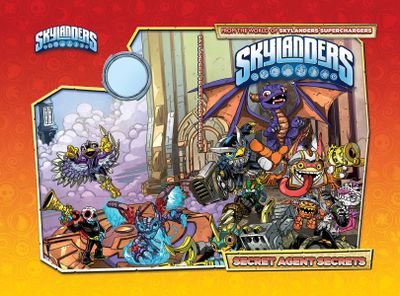 SKYLANDERS SECRET AGENT SECRETS HC