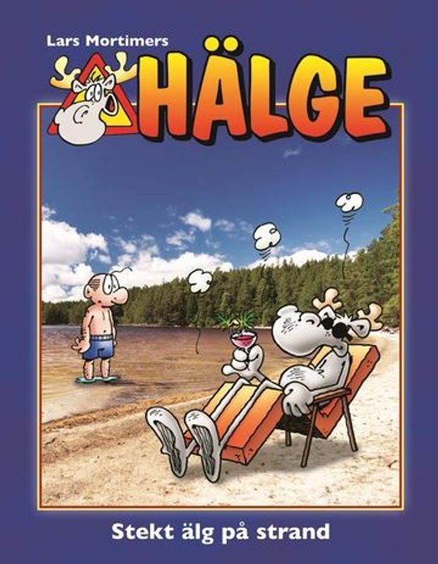 Hälge, fotobok 19 - Stekt älg på strand HC
