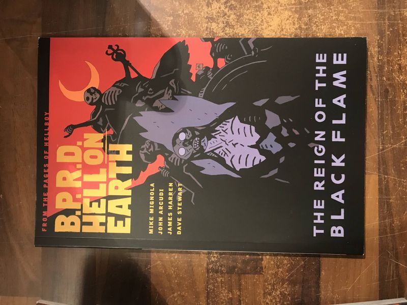 BPRD HELL ON EARTH TP VOL 09 REIGN OF BLACK FLAME
