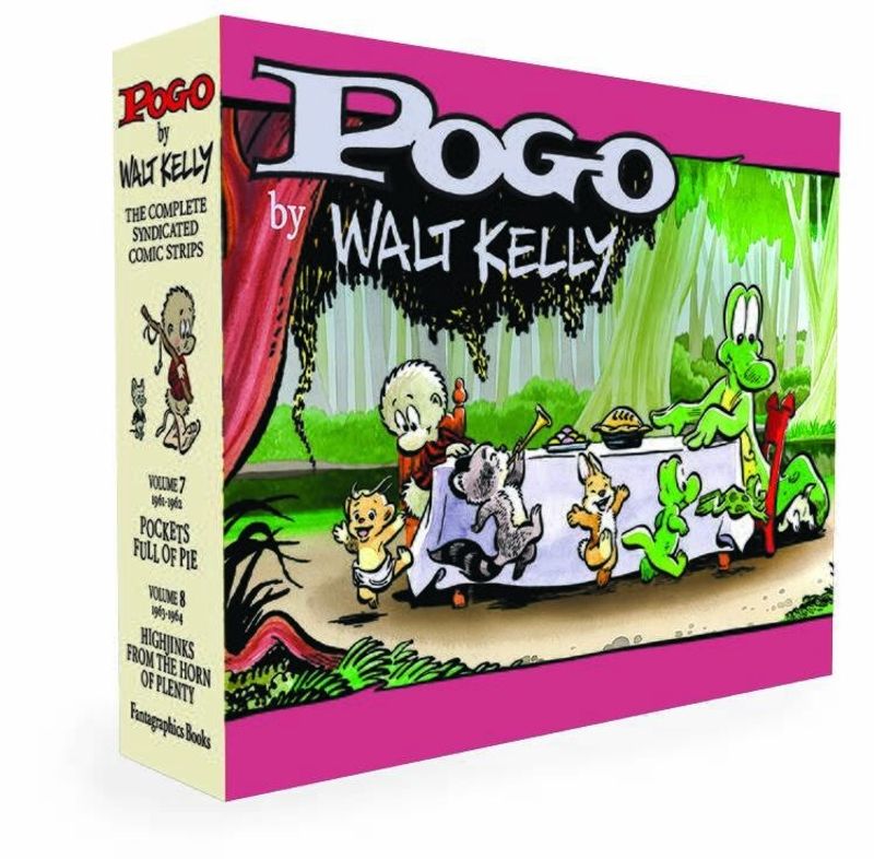 POGO COMP SYNDICATED STRIPS HC BOX SET VOL 7 & 8