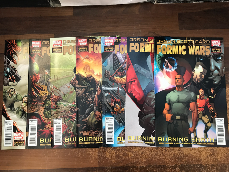 Formic Wars Burning Earth (2011 Marvel) #1-5 (complete)