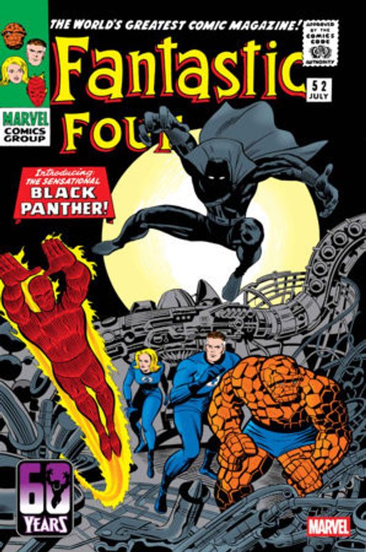 FANTASTIC FOUR #52 FACSIMILE EDITION FOIL VARIANT [NEW PRINTING]