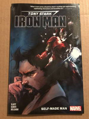 TONY STARK IRON MAN TP VOL 01 SELF MADE MAN