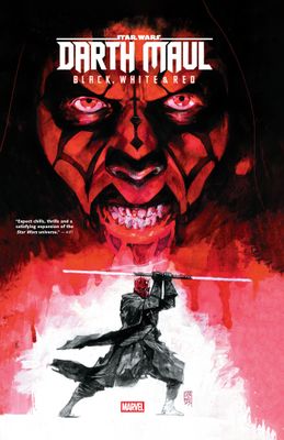 STAR WARS: DARTH MAUL - BLACK, WHITE & RED