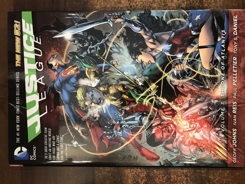 JUSTICE LEAGUE HC VOL 03 THRONE OF ATLANTIS (N52)