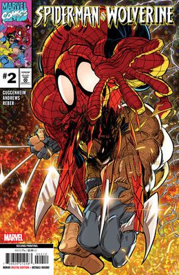 SPIDER-MAN & WOLVERINE #2 KAARE ANDREWS 2ND PRINTING VARIANT