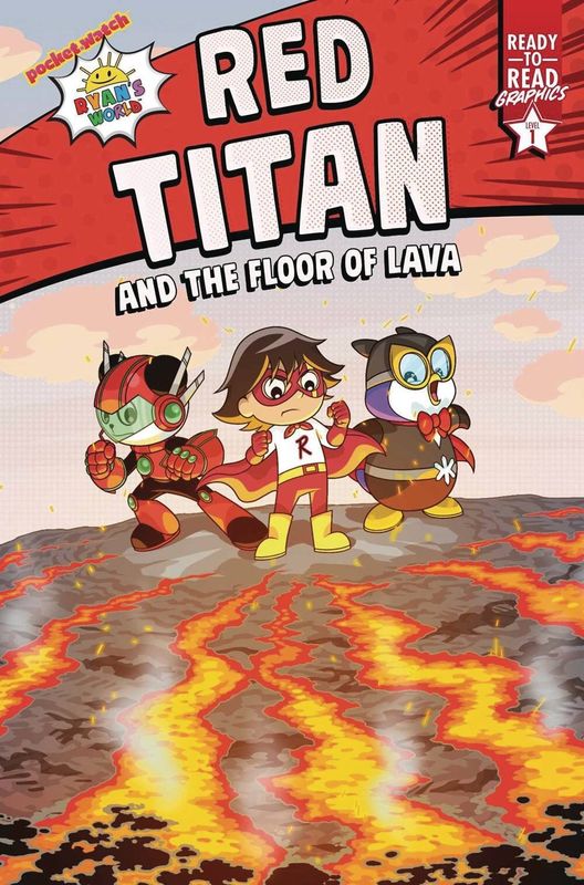 RYANS WORLD YR GN RED TITAN & FLOOR OF LAVA