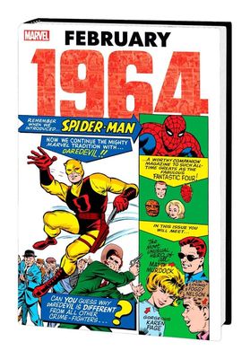 MARVEL FEBRUARY 1964 OMNIBUS HC DM VAR