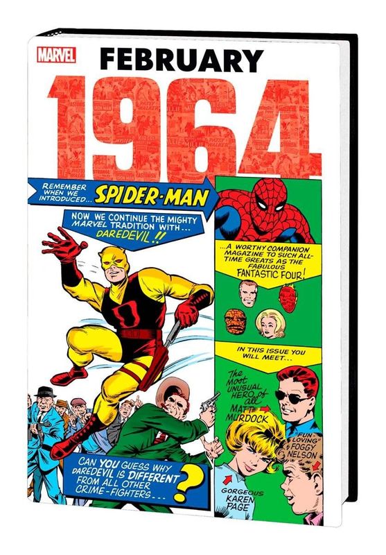 MARVEL FEBRUARY 1964 OMNIBUS HC DM VAR