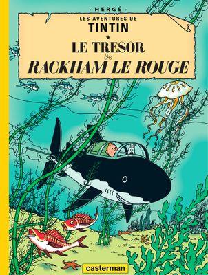 TINTIN LE TRESOR DE RACKHAM LE ROUGE HC