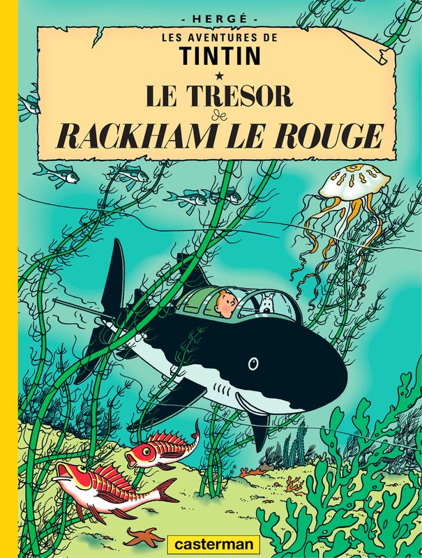TINTIN LE TRESOR DE RACKHAM LE ROUGE HC
