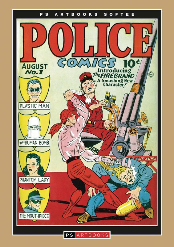 PS ARTBOOKS POLICE COMICS SOFTEE