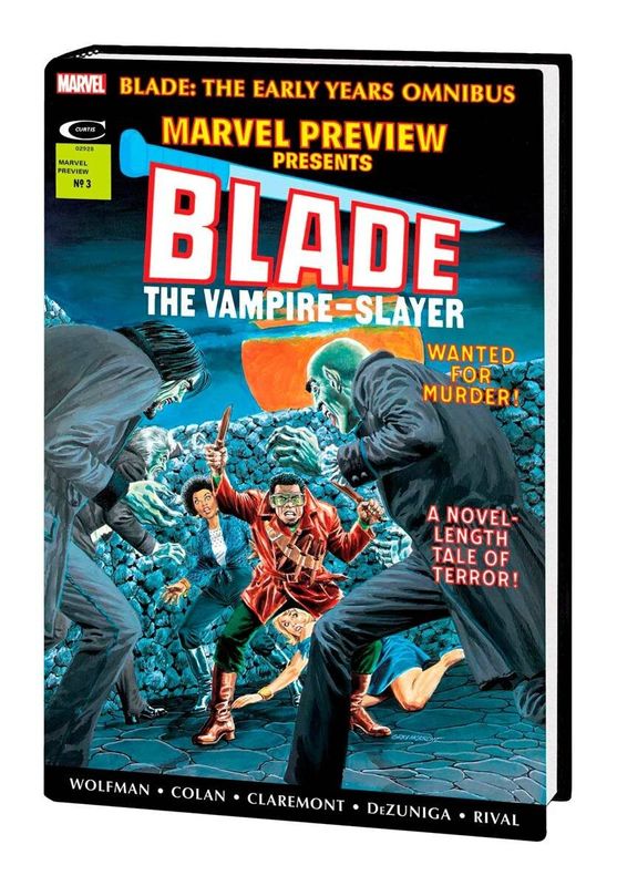 BLADE EARLY YEARS OMNIBUS HC MORROW DM VAR