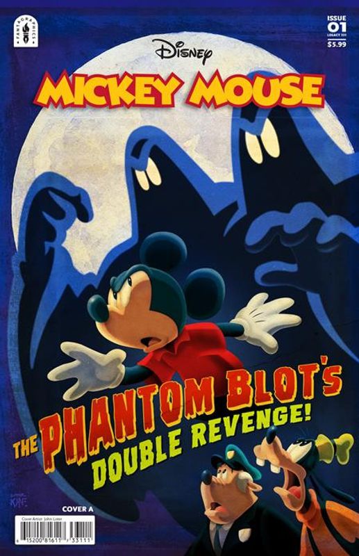 MICKEY MOUSE THE PHANTOM BLOTS DOUBLE REVENGE #1 CVR A JOHN LOTER