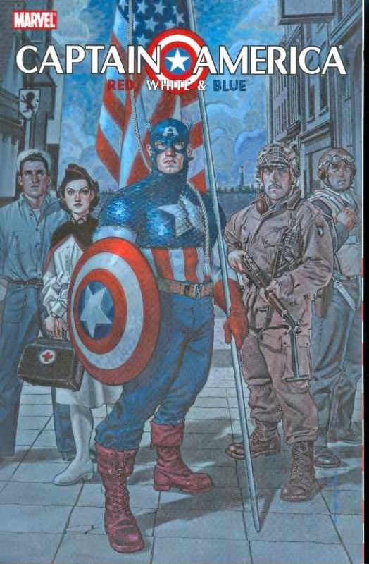 CAPTAIN AMERICA RED WHITE & BLUE TP