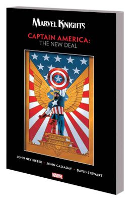 MARVEL KNIGHTS CAPTAIN AMERICA RIEBER CASSADAY TP NEW DEAL