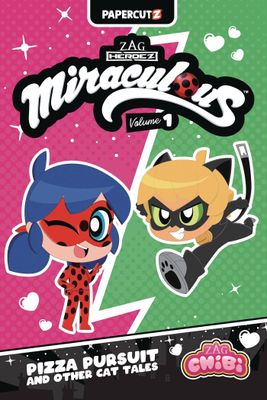 MIRACULOUS LADYBUG CHIBI GN VOL 01 PIZZA PURSUIT CAT TALES