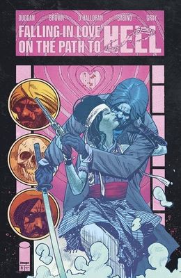 FALLING IN LOVE ON THE PATH TO HELL #8 CVR A GARRY BROWN