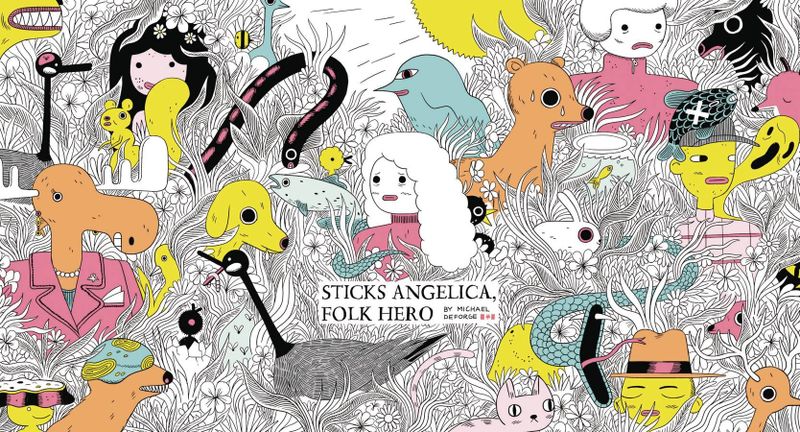 STICKS ANGELICA FOLK HERO HC
